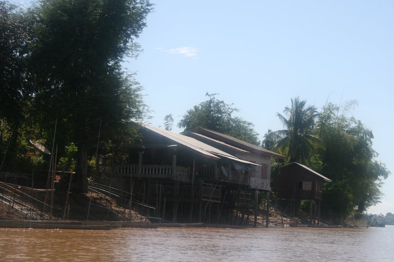 On the banks of the Mekong