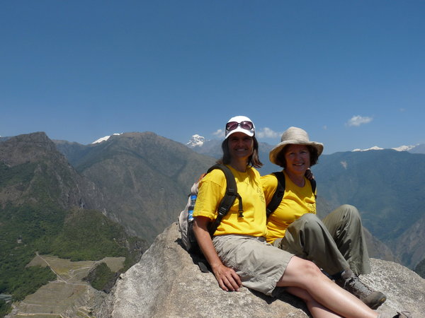 Atop Huayna Picchu