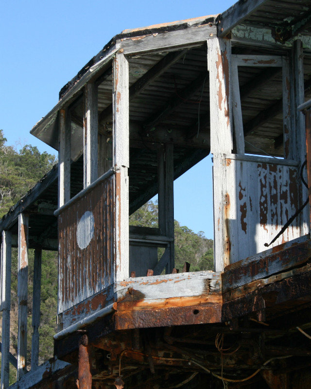 Wrecked ferry, Tangalooma, Queensland