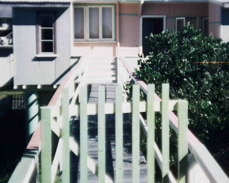 Backdoor and deck walkway, Palm Beach, Queensland
