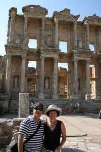 Ancient Library lost, Ephesus, Turkey