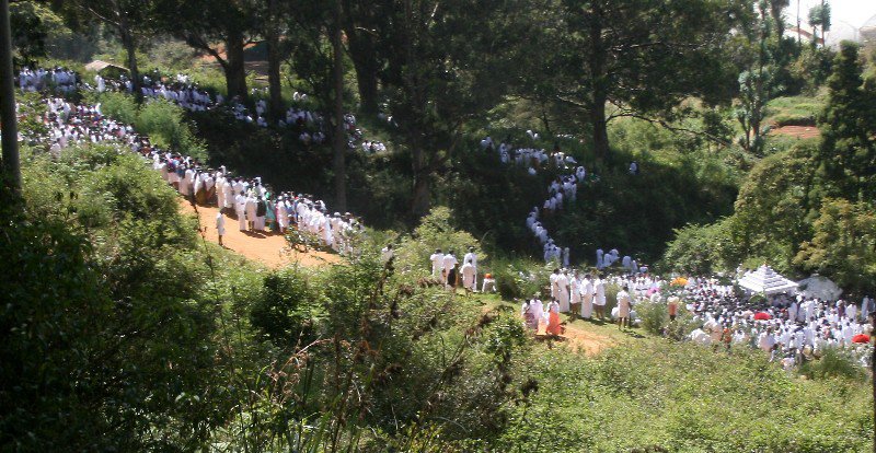 Pilgrims near Ooty