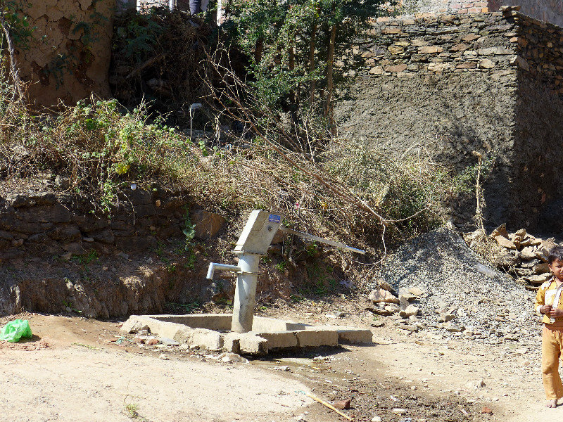 Water source within the village
