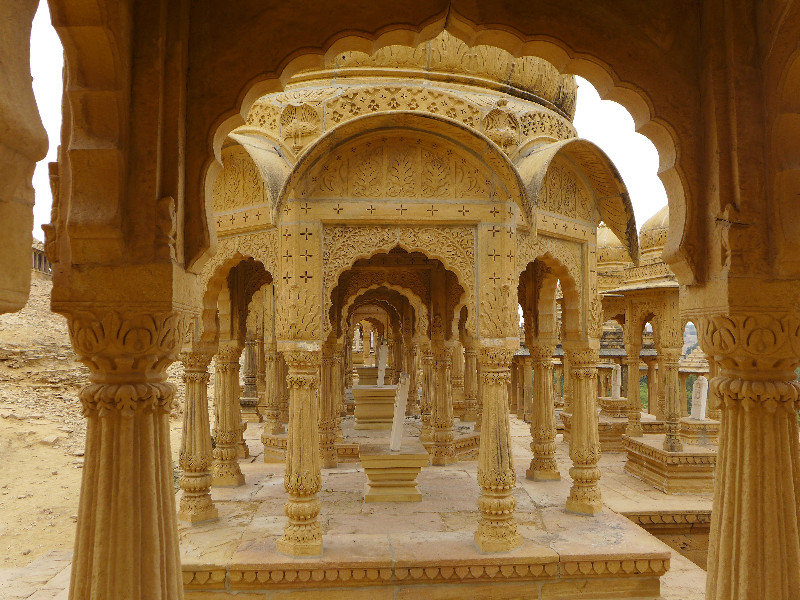 A cenotaphs for each maharaja
