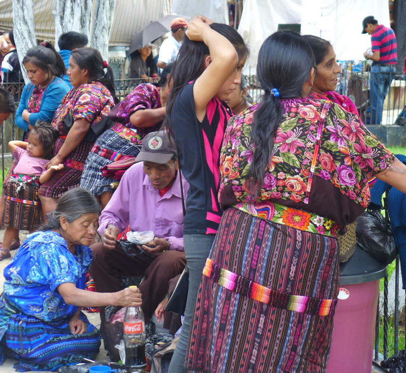 Mayan community market