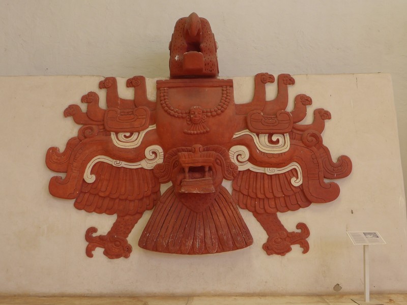 Mayan carving detail