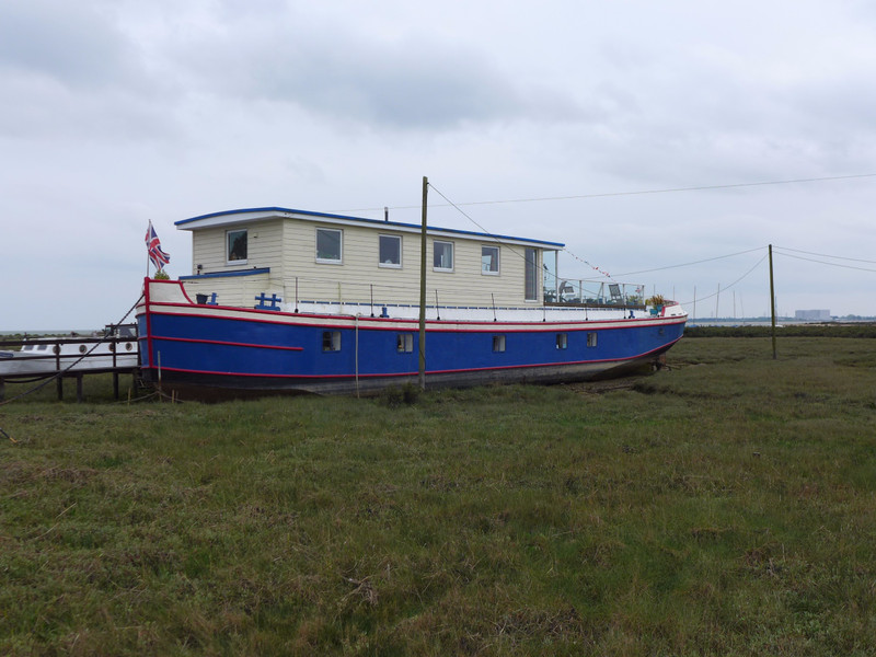 House"boat" on Mersey Island 