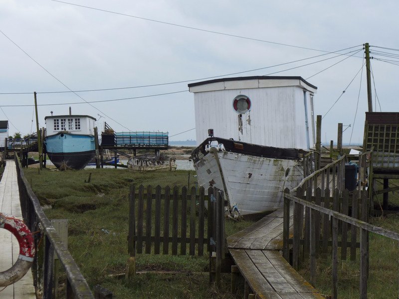 House"boats" on Mersey Island