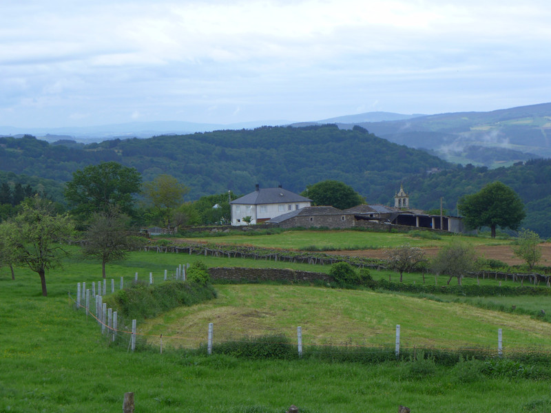 Rolling hills of Galicia