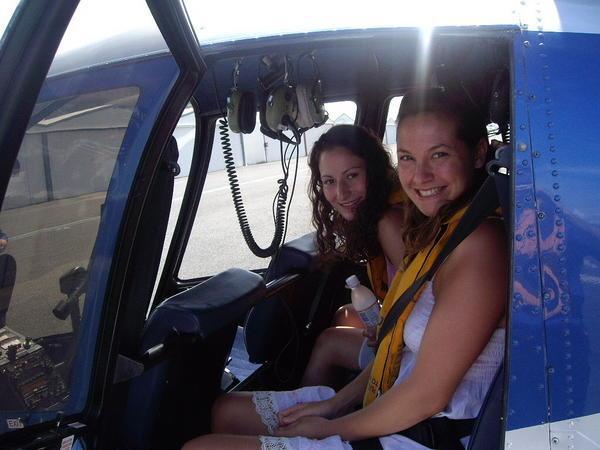 Helicopter ride over The Great Barrier Reef