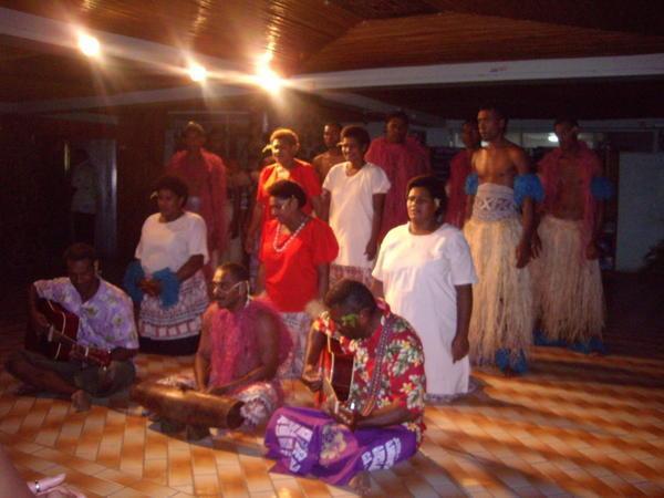 Fiji traditional dance