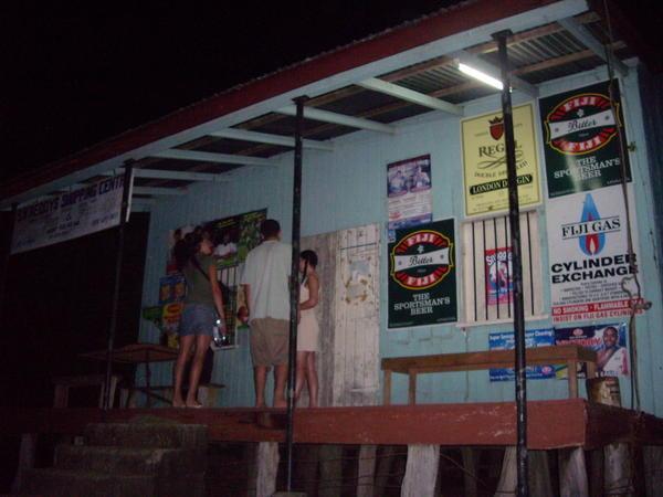 Local shop in Fiji