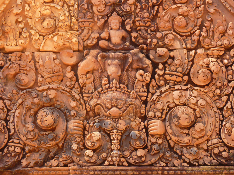 Banteay Srei: Relief