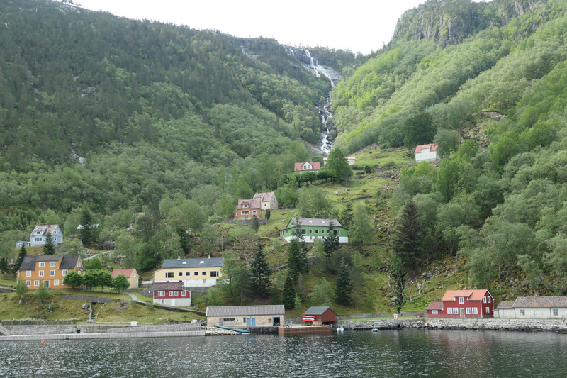 Dorf am Lysefjord