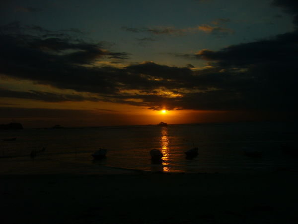 Sunset at Nusa Lembongan