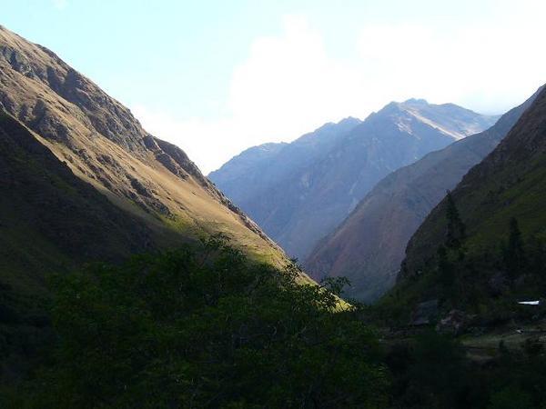 Views on the way to Macchu Picchu