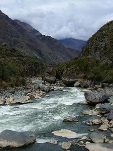 Views of Inca Trek on the way to Macchu Picchu