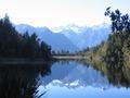 Lake Matheson- another viewpoint with Mount Cook in background