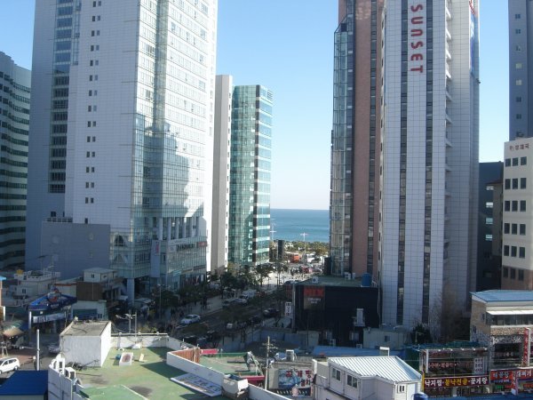 The view of the ocean from our room!