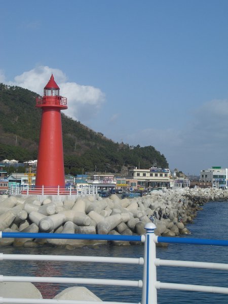 Lighthouse near Seongjeon beach