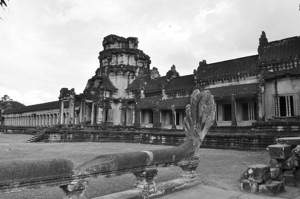 Angkor Wat in Black and White
