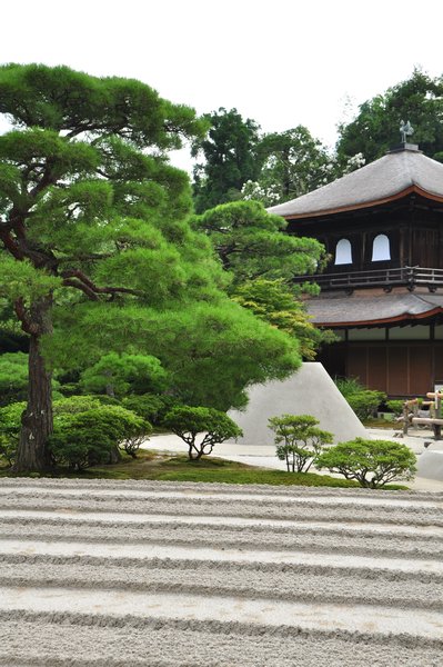 Zen garden & Silver Pavillion