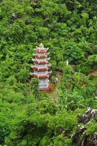 Pagoda on Marble Mountain