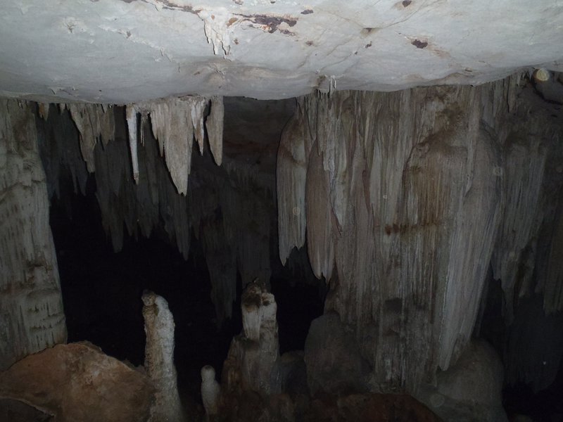 Formations in Christmas Cave
