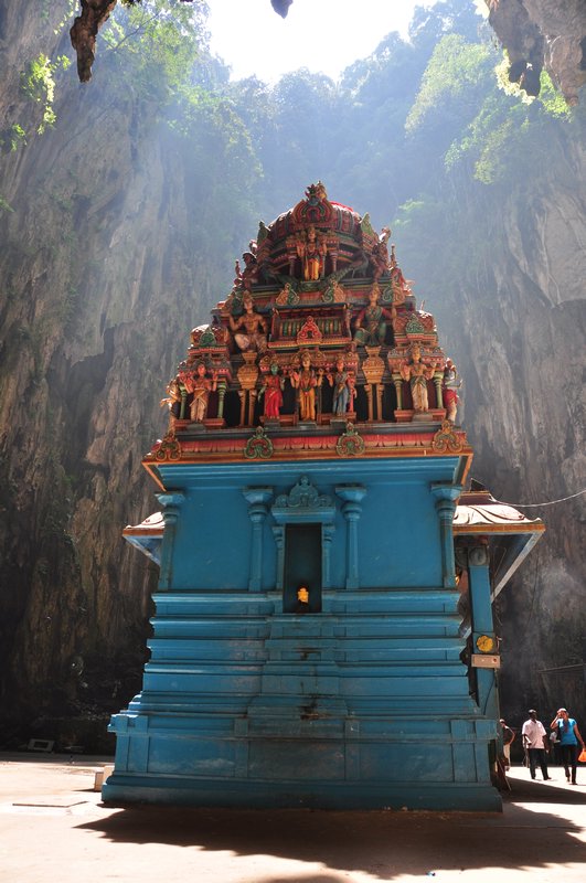 Inside cave-temple