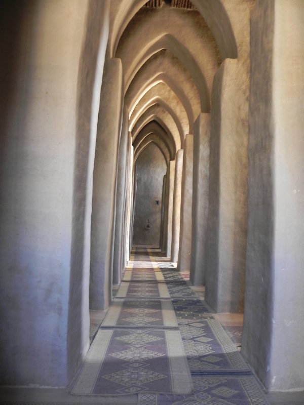 Inside Djenne Mosque