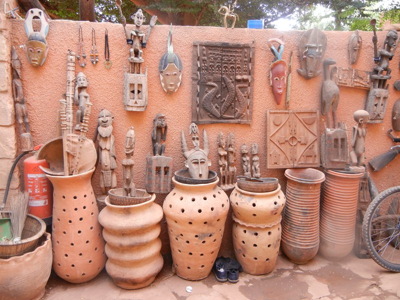 Sample of Dogon artifacts.