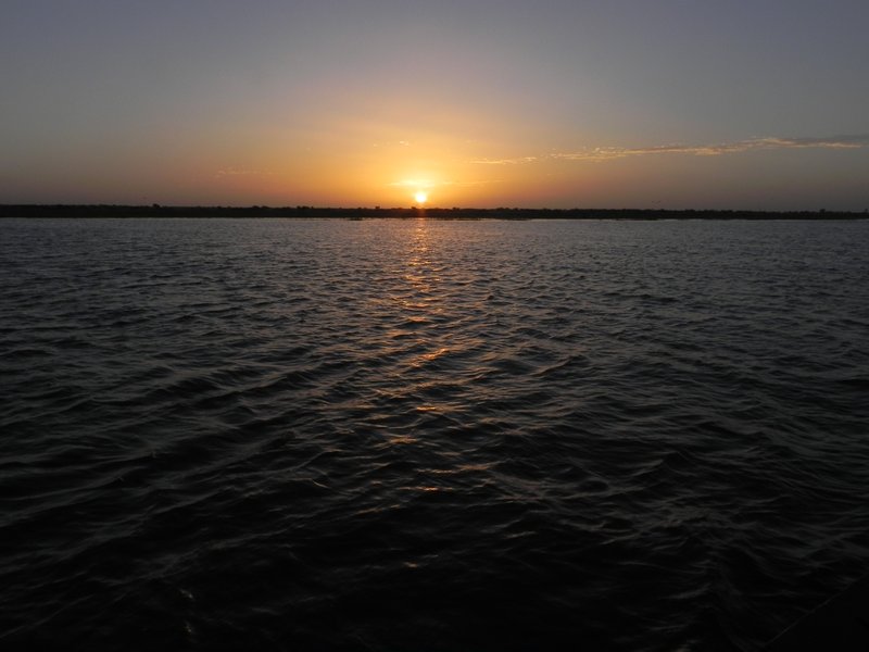 Sunrise on the Niger River