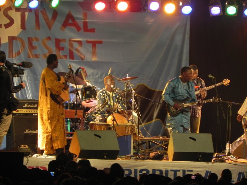 Artists performing at the festival.