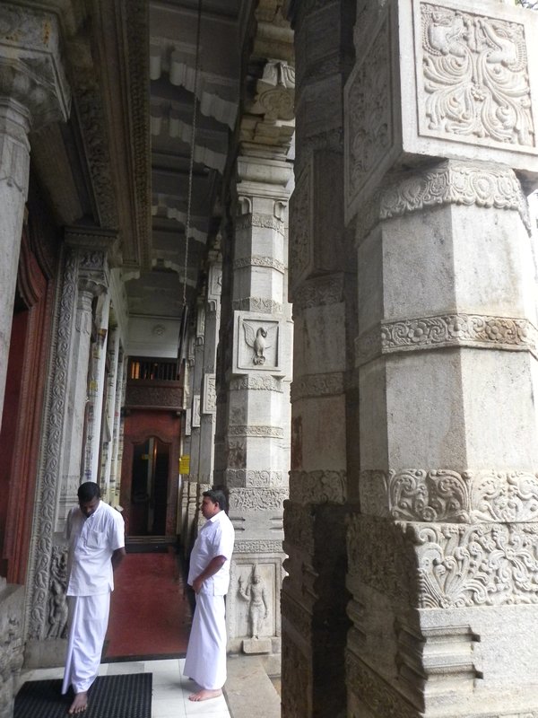 Entrance to museum area of Tooth Relic