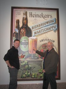 Gramps and Dad at Heineken