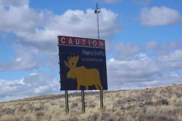 Wyoming Traffic Sign