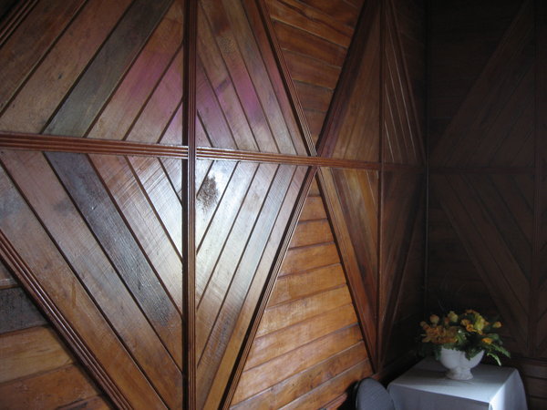 Morning Sunlight Reflects off the Panelling