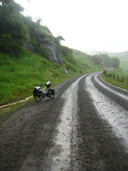 The Coast road South from Port Waikato