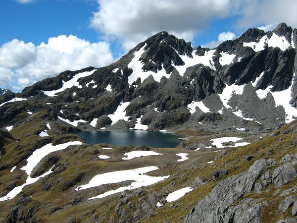 The largest of the Fohn Lakes