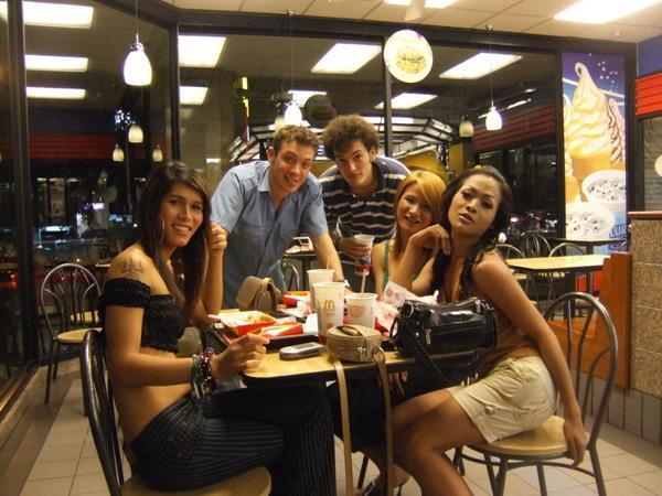 LadyBoys In McDonalds