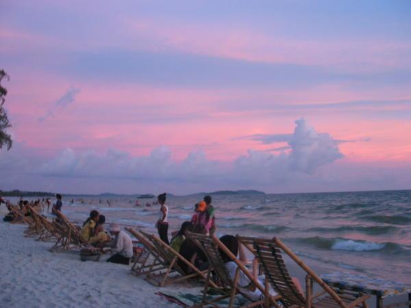 Occheuteal Beach in Sihanoukville