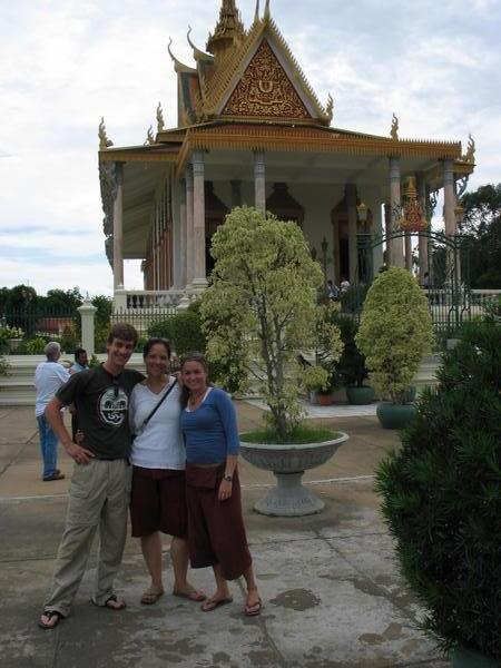 Ivo, Tessa and Me at the Silver Pagoda