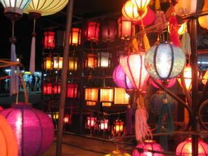 The beautiful lamps that light up the streets