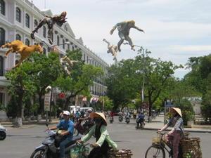 Beware the crazy people flying around in Hue!