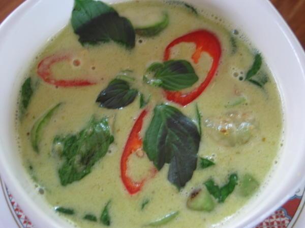 my delicious green curry