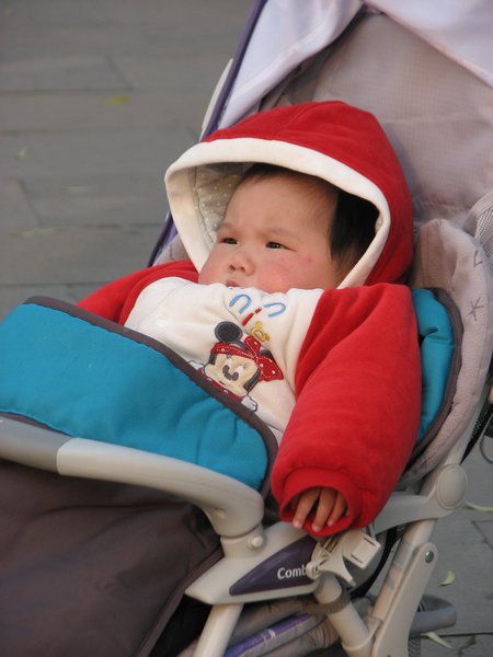 Hangzhou - Baby in Stroller
