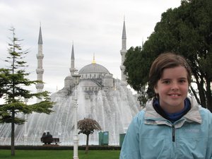 Ella and Blue Mosque