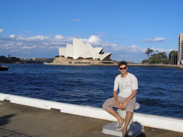 Tommy In Front Of The Opera House