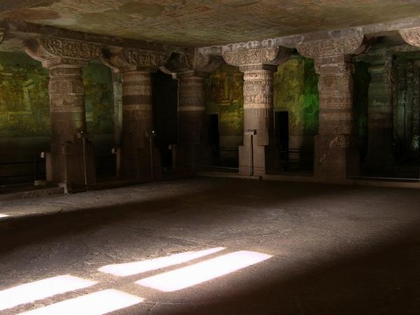 Ajanta: Light Floods Into Cave 1