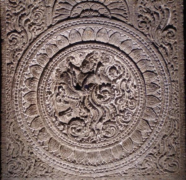 Ajanta: Beautiful Rose Carving